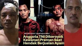 Preman Vs Tni Salah Malak